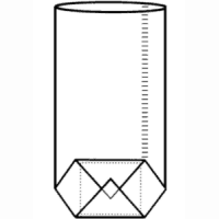 zak kruisbodem 120x225mm 100 stuks