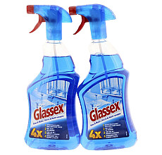 interieurreiniger glassex 2x750ml